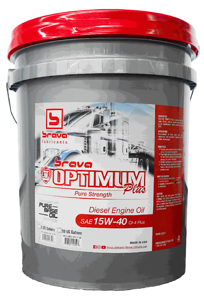 BR OPTIMUM DIESEL 15W40 MINERAL PAILA 18,9lt