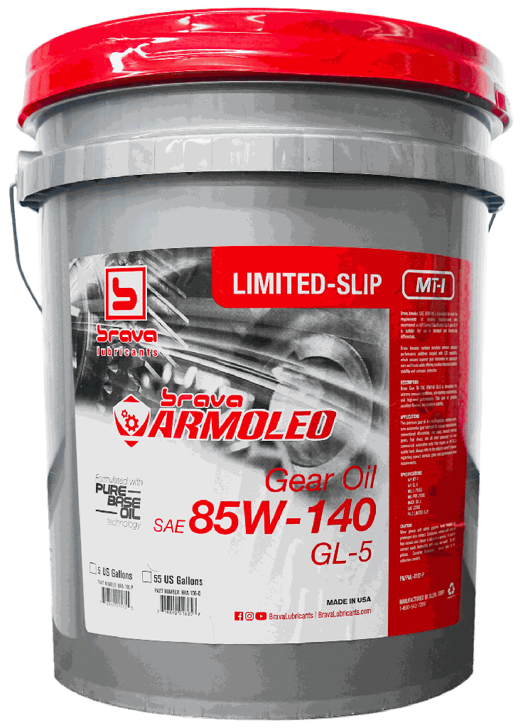 BR ARMOLEO 85W140 PAILA 18,9lt