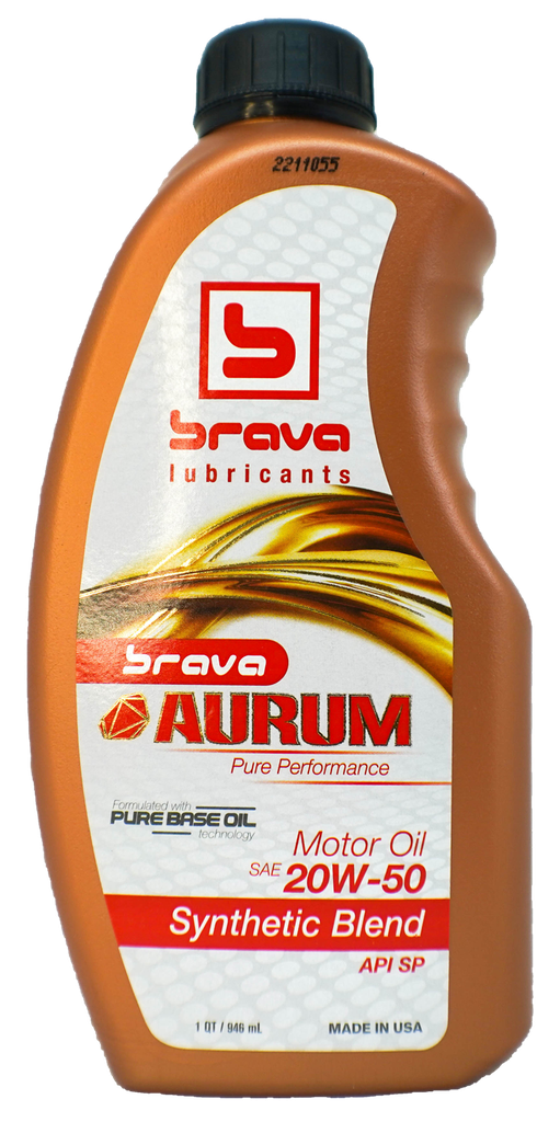 BR AURUM 20W50 SEMI SINTETICO 0,94lt