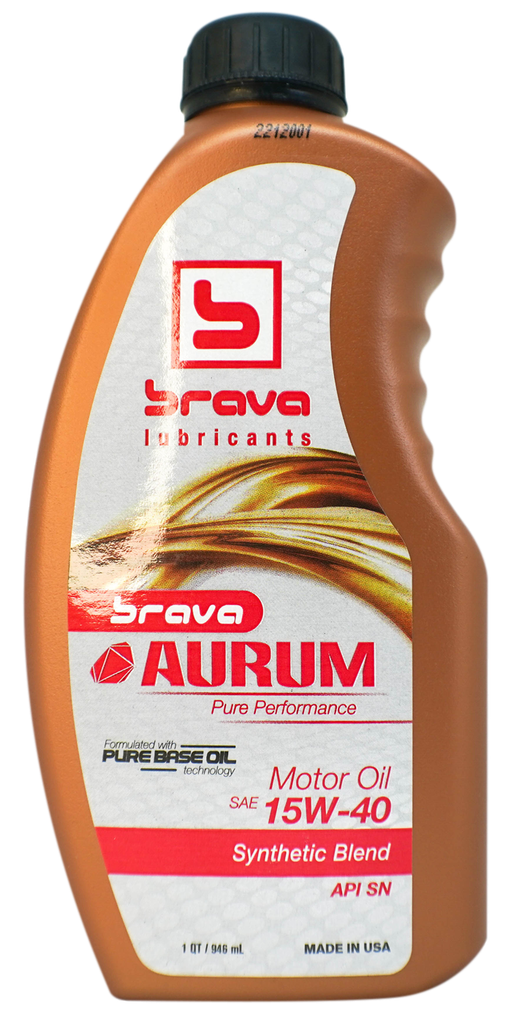 BR AURUM 15W40 SEMI SINTETICO 0,94lt