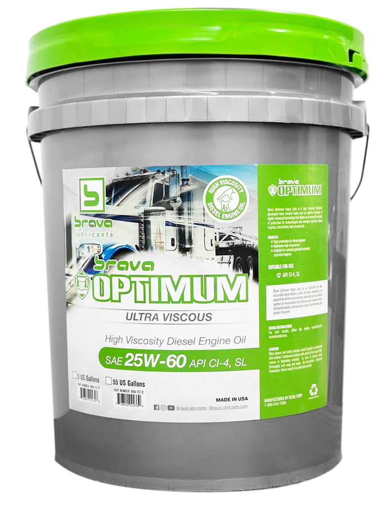 BR OPTIMUM VISCUS 25W60 PAILA 18,9LT