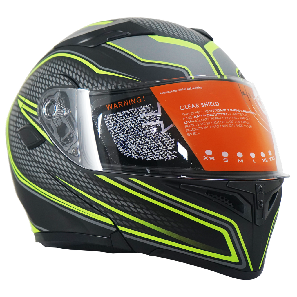 VG CASCO Modelo 169 TALLA L NEGRO C/GRIS Y VERDE