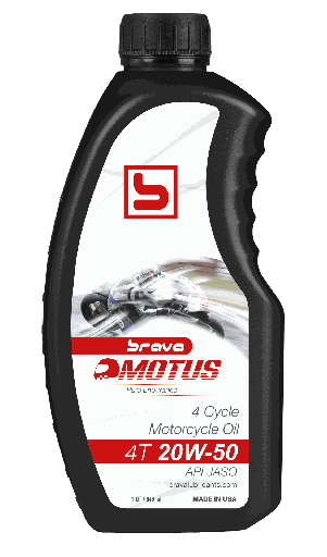 [01-02-007] BR MOTUS 4T 20W50 SEMI SINTETICO 0,94lt
